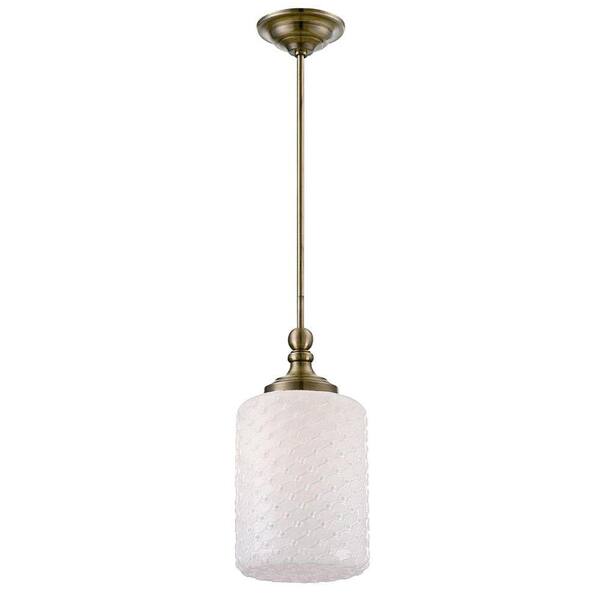Unbranded Scala Collection 1-Light Antique Brass Pendant