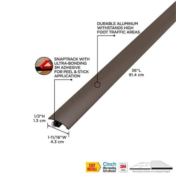 36" SPICE ALUMINUM CINCH REDUCER W/SNAPTRACK