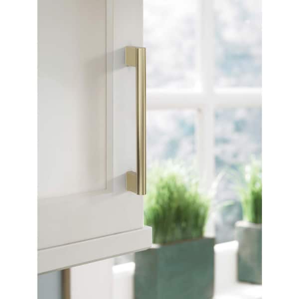 Sutton 6-5/16 in. (160mm) Brushed Gold Cabinet Bar Pull