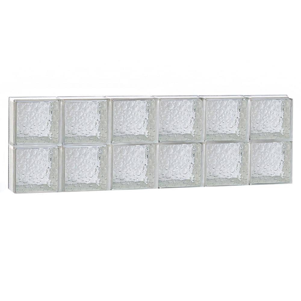 45 in. x 15 in. x 3.125 in. Metric Series Savona Pattern Frameless Non-Vented Glass Block Window price history on PriceWatchPro