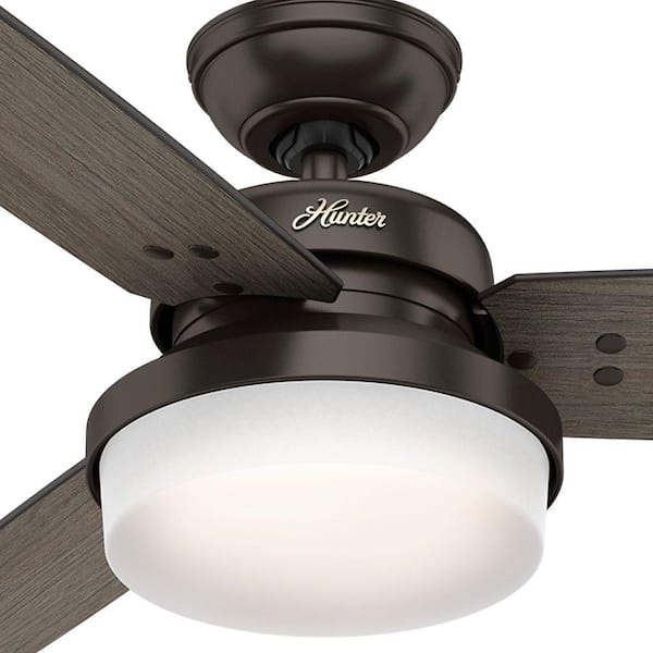 Remote Bronze Depot Universal in. Fan Premier 59210 and Hunter Ceiling - 52 LED Indoor Sentinel with Kit The Light Home