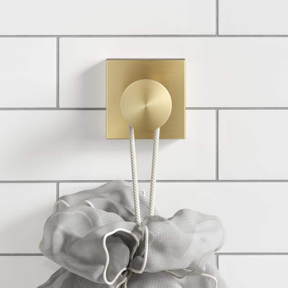 Ventus Brushed Gold Modern Wall Mounted Towel Hook