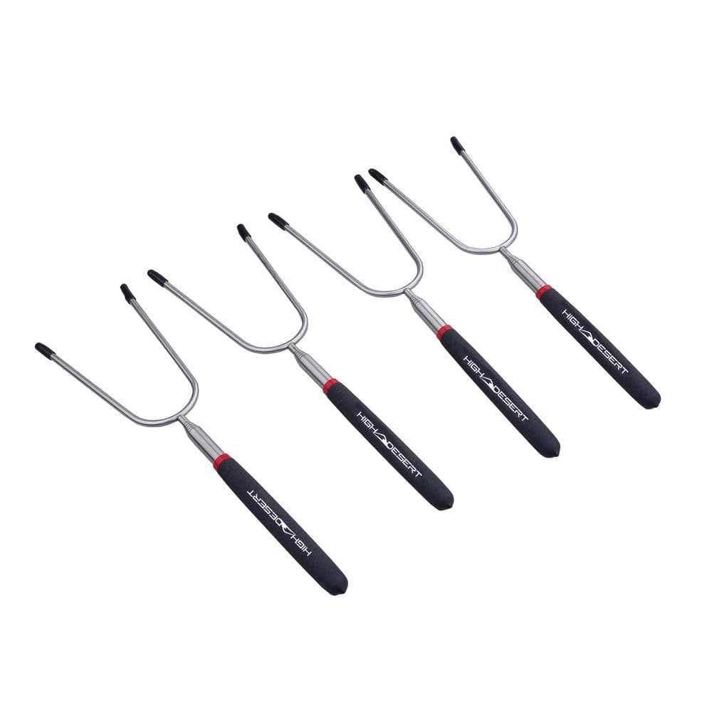 High Desert Telescopic Camping Fork 4 Pack 16263 The Home Depot
