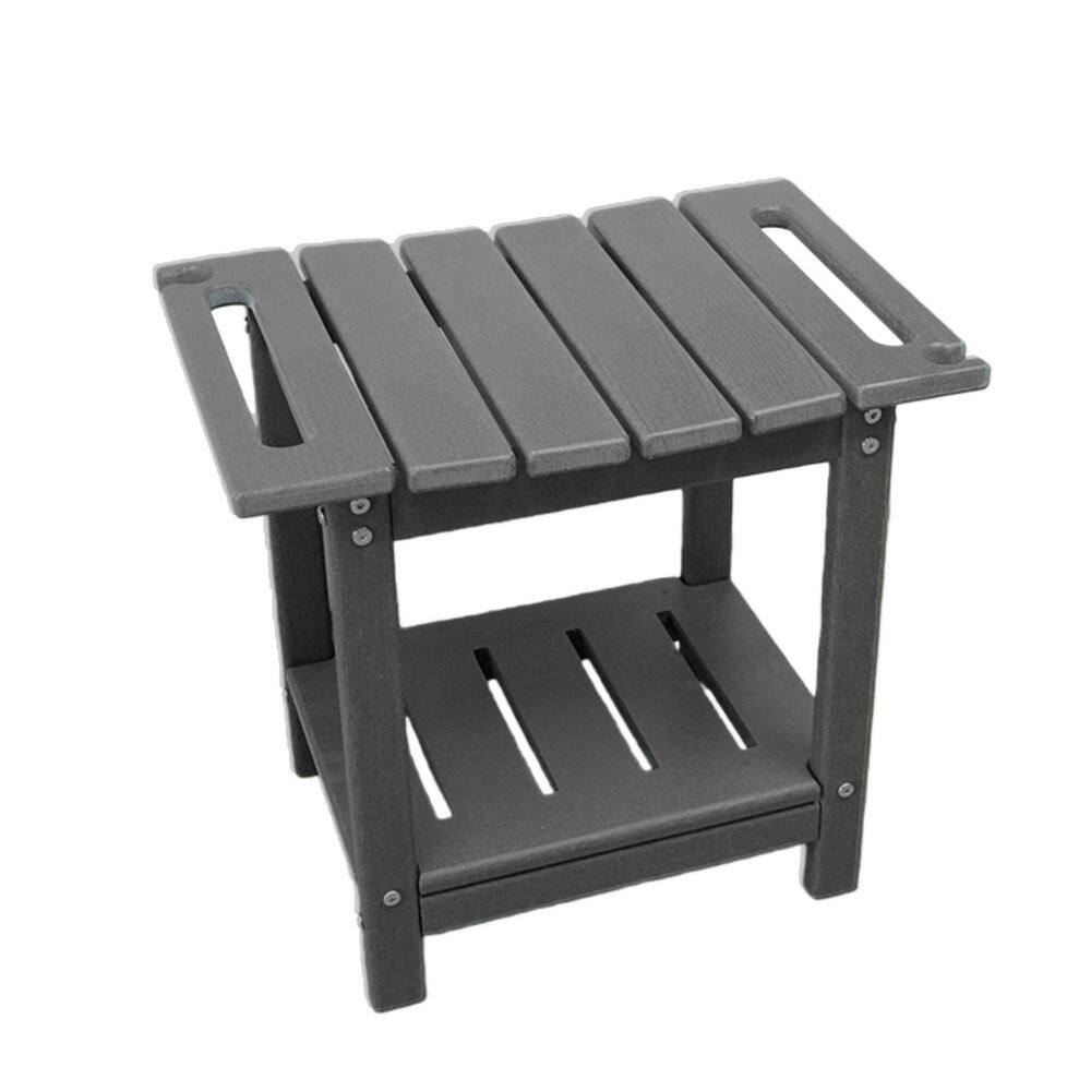 12.6 in. D x 18.5 in. W x 17 in. H Freestanding Walk In Shower Seat, 2-Tier Shower Stool in Gray price history on PriceWatchPro
