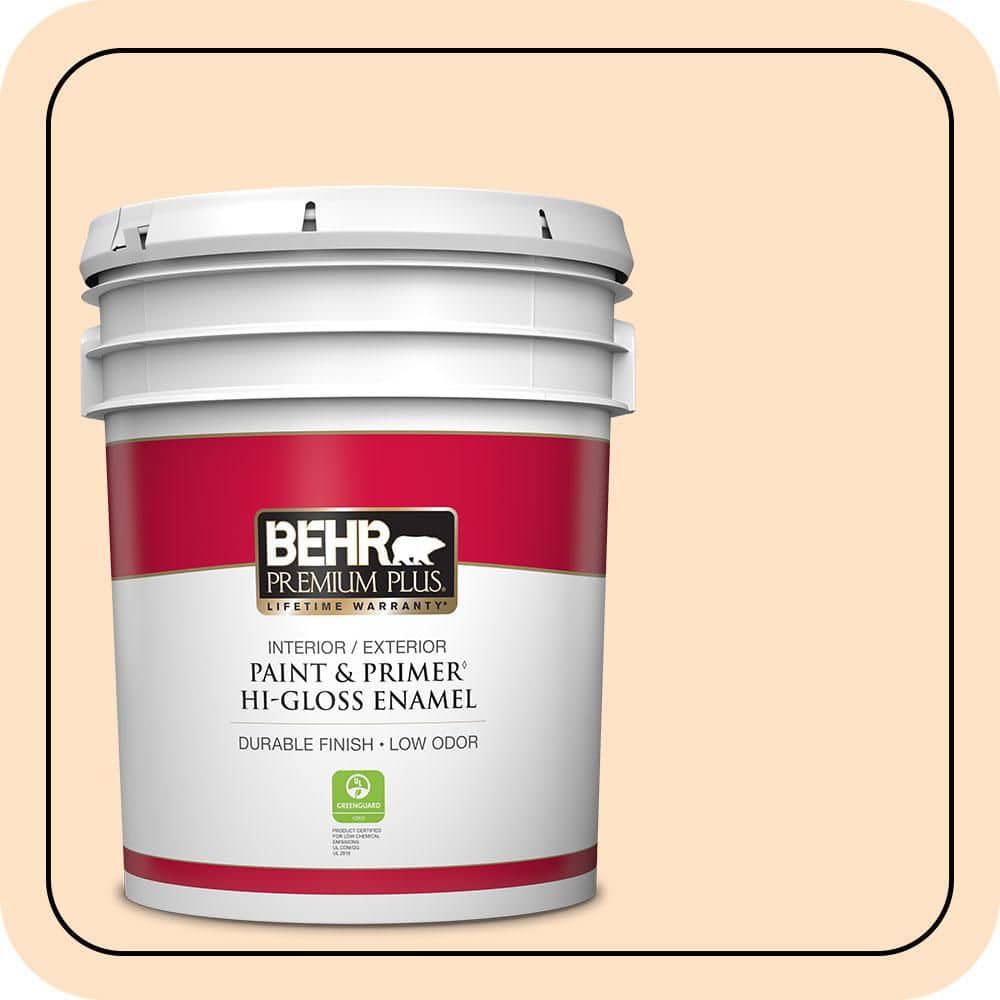 5 gal. #290A-3 Fall Straw Hi-Gloss Enamel Interior/Exterior Paint & Primer price history on PriceWatchPro