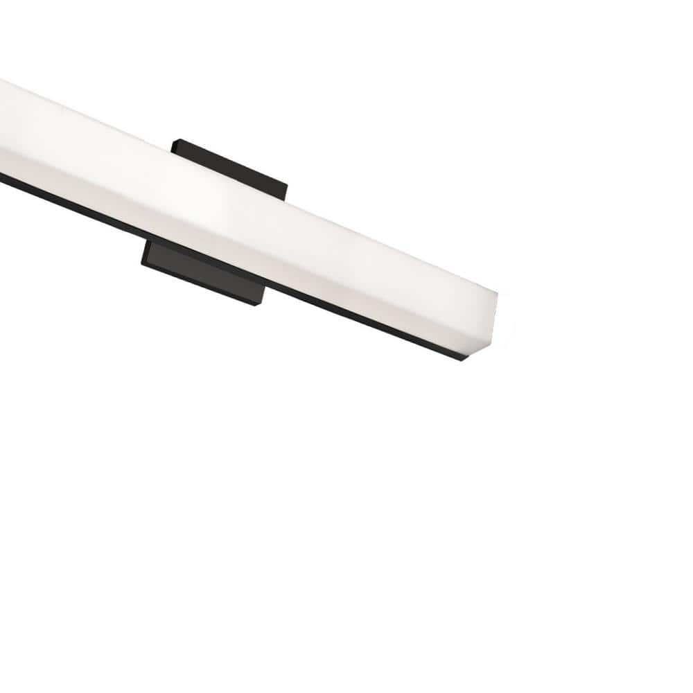 Latitude 24'' Black LED Vanity Bath Bar with Dimmable Energy Star