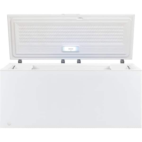 Frigidaire 19 8 Cu Ft Chest Freezer In White Fffc20m4tw The Home Depot