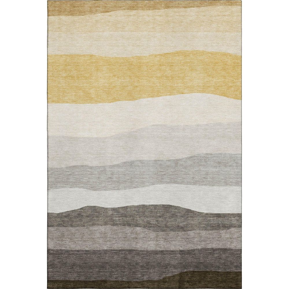 Mayfield Premium Machine Washable Abstract AMF2023 Pewter 10 ft. x 14 ft. Area Rug price history on PriceWatchPro