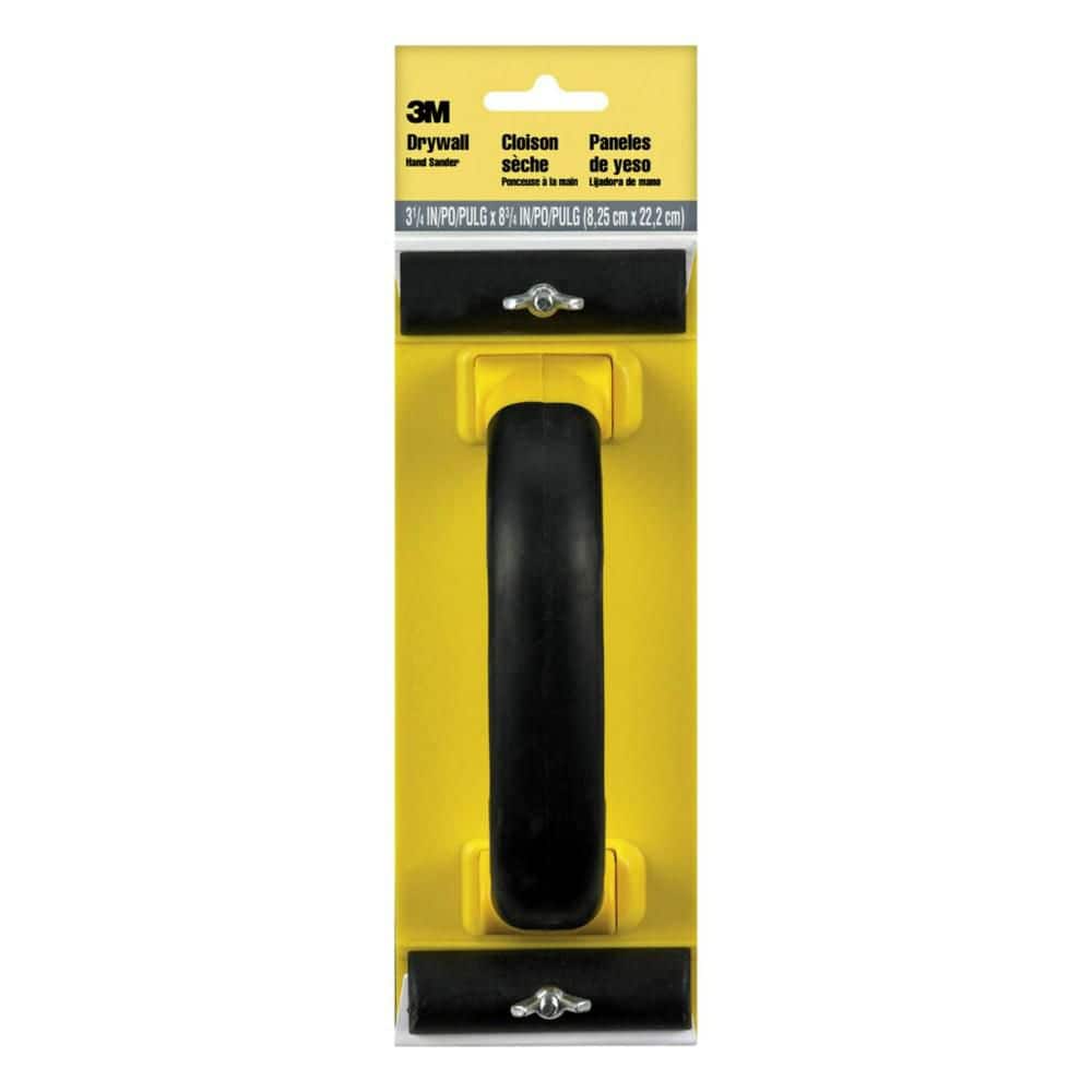 3M Drywall Hand Sander 3 1/4 in. x 8-3/4 in. (1-Each)