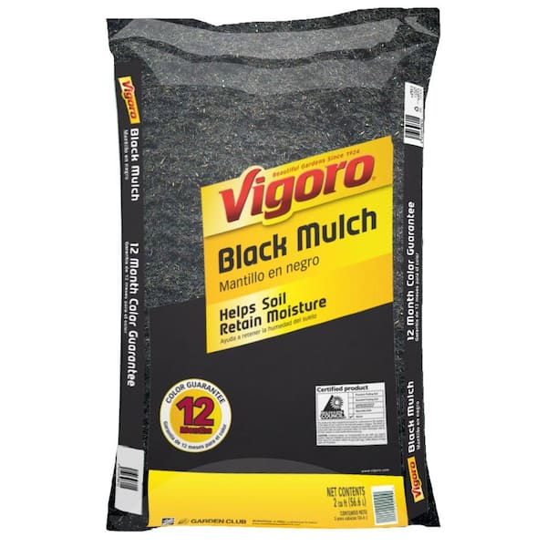 2 cu. ft. Black Colored Mulch