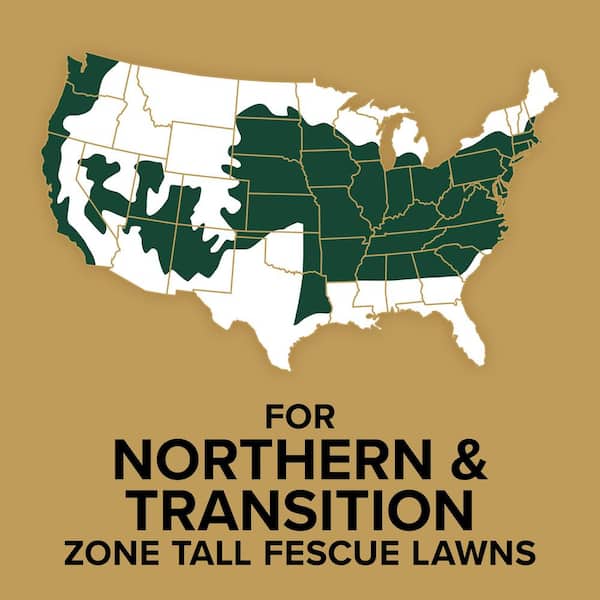 EZ Seed Patch and Repair Tall Fescue Lawns, 20 lbs., with Mulch, Grass Seed and Fertilizer
