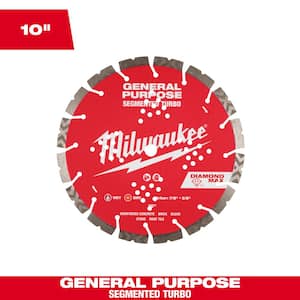 Milwaukee 7 in. DIAMOND MAX General Purpose Segmented Turbo