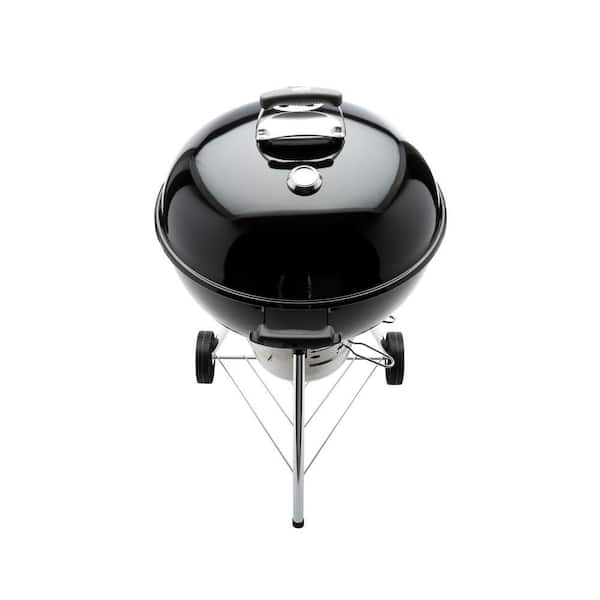 Kettle Charcoal Grill Weber 22 in Original Black BBQ Adjustable Air Vents Wheels 