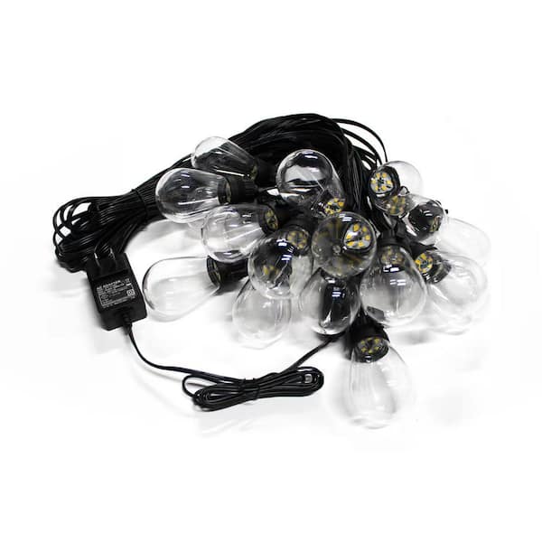 20 Bulb LED 72 ft. outdoor plug-in Integrated LED Globe style Outdoor Mosquito Repellant String-Light