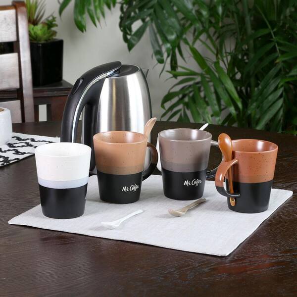Mr. Coffee Traverse 16 oz Travel Mugs with Lids Set of 3
