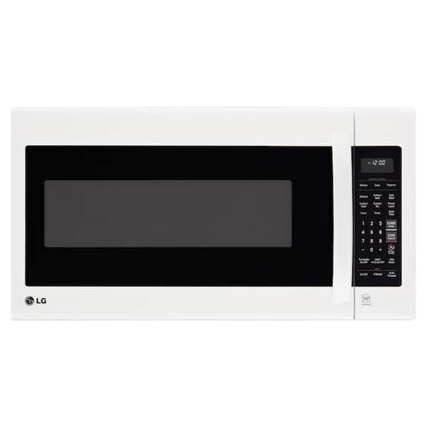 LG 2.0 cu. ft. Over the Range Microwave in Smooth White with EasyClean and Sensor Cooking