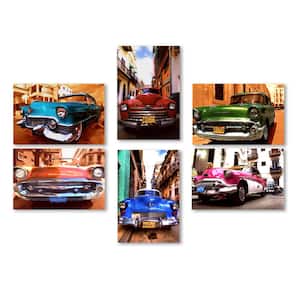 40 in. x 56 in. x 1.5 in. Classic Cars Wall Collection Framed Culture Wall Art