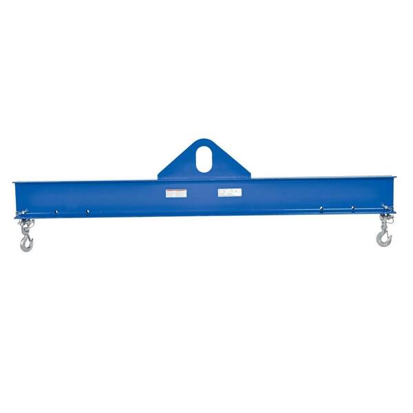 Standard Adjustable Lifting Beam w/ Swivel Hooks - 2,000 lb