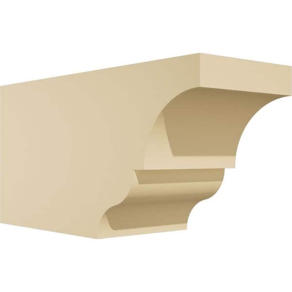 Ekena Millwork Standard Asheboro 6 in. W x 8 in. H x 16 in. D Polyurethane Rafter Tail Outlooker