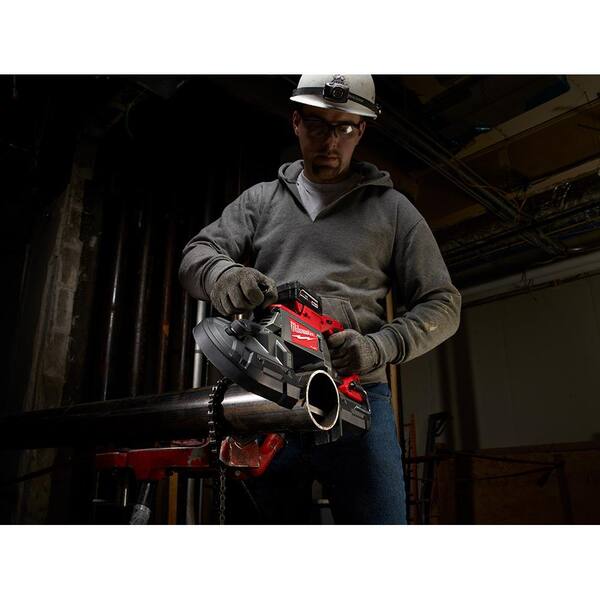 Milwaukee - M18 FUEL 18V Lithium-Ion Brushless Cordless Deep Cut Band Saw with One 5.0 Ah Battery, Charger, Hard Case