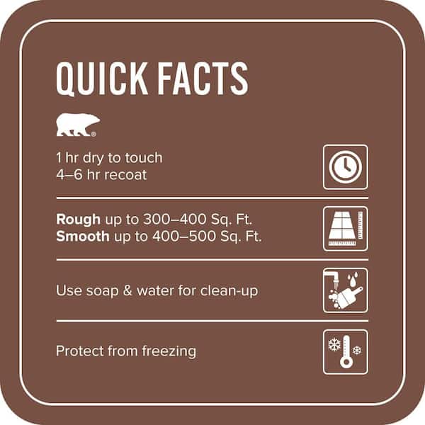 1 gal. #S190-7 Toasted Pecan Self-Priming 1-Part Epoxy Satin Interior/Exterior Concrete and Garage Floor Paint