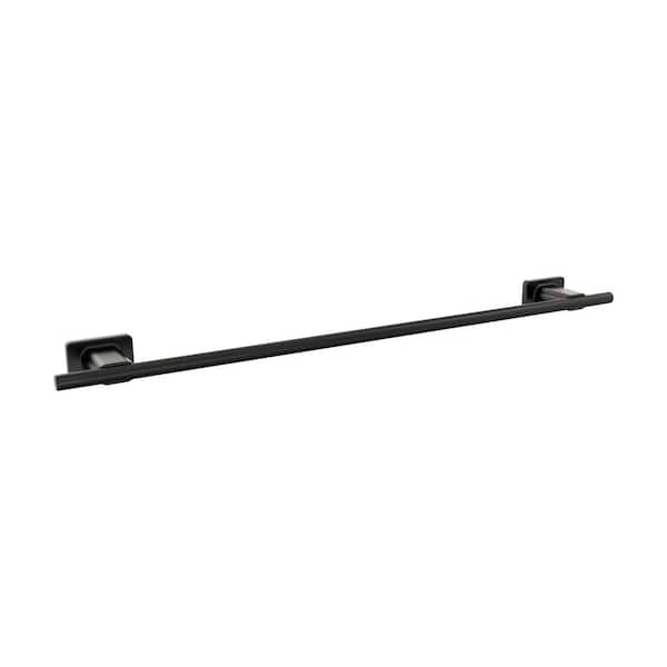 Bronx 24 in. Wall Mounted Towel Bar in Black Bronze