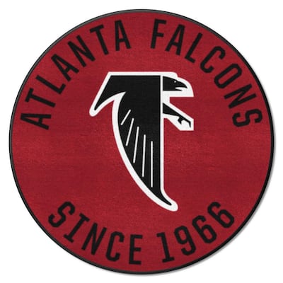 FANMATS Atlanta Falcons Red 3 ft. x 4 ft. All-Star Area Rug 36127