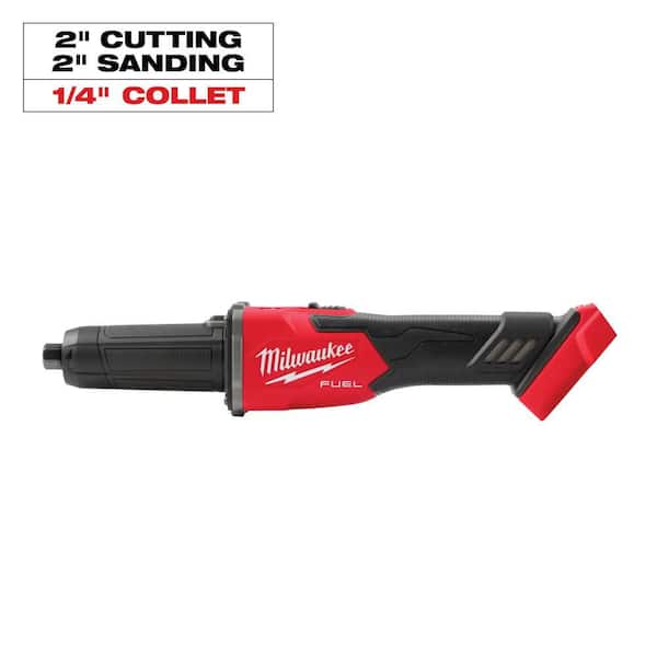 M18 FUEL 18V Lithium-Ion Brushless Cordless 1/4 in. Braking Die Grinder Slide Switch (Tool-Only)