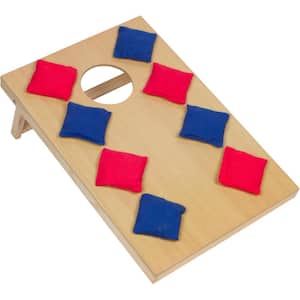 24 in. Mini Tabletop Bean Bag Toss Game For Indoor Use