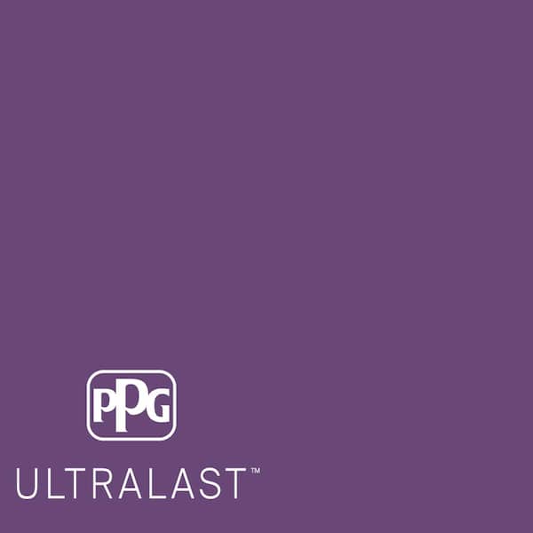 PPG UltraLast 1 gal. #PPG1176-7 Perfectly Purple Matte Interior Paint and Primer
