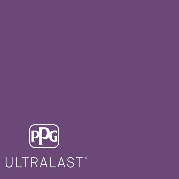 PPG UltraLast 1 qt. PPG1176-7 Perfectly Purple Eggshell Interior Paint and Primer