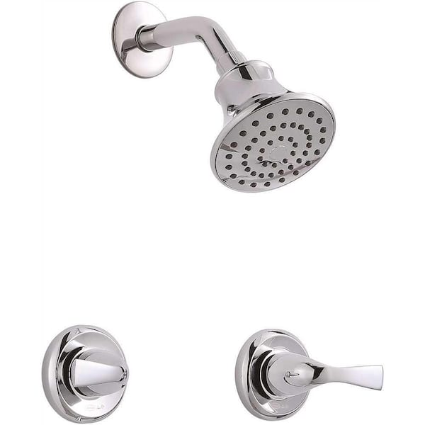 Premier Sanibel 2-Handle 1-Spray Shower Faucet in Chrome