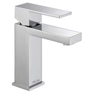 Modern Single Hole Single-Handle Project Pack Bathroom Faucet in Chrome