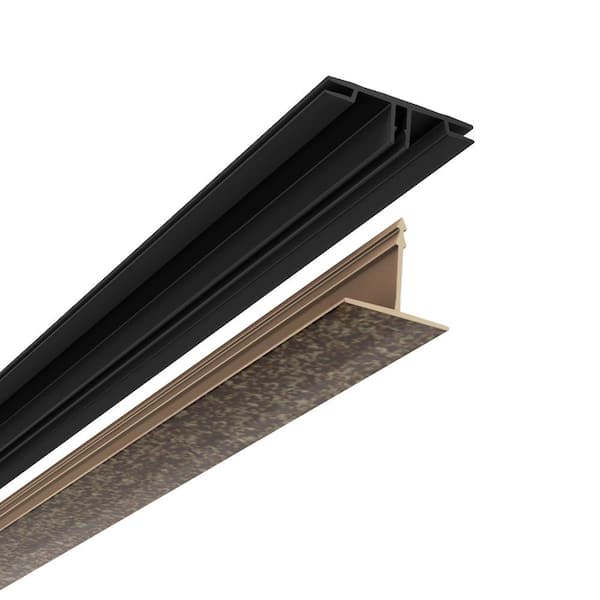 Ceilingmax 100 sq. ft. Ceiling Grid Kit in Smoked Pewter