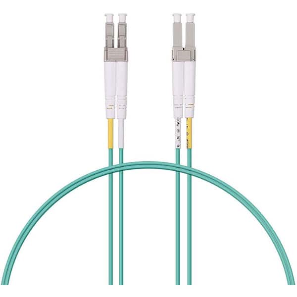 Micro Connectors, Inc 2 m LC/LC 10Gb Multi-Mode Duplex 50/125 OM3 Fiber Optic Cable (2-Pack)