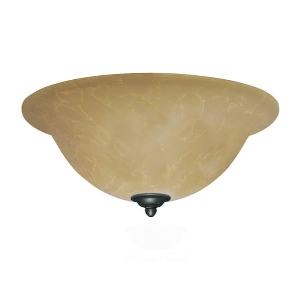 Illumine Zephyr 3-Light Barbeque Black Ceiling Fan Light Kit