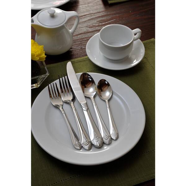 Set of 12 New Oneida 18/10 Stainless Steel New York Table Forks European Size 
