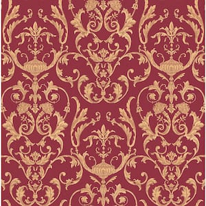 Damask - Wallpaper - Home Decor - The Home Depot