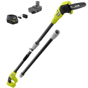 ONE+ 18V 8 in. Electric Cordless Battery Pole Saw with 1.5 Ah Battery and Charger