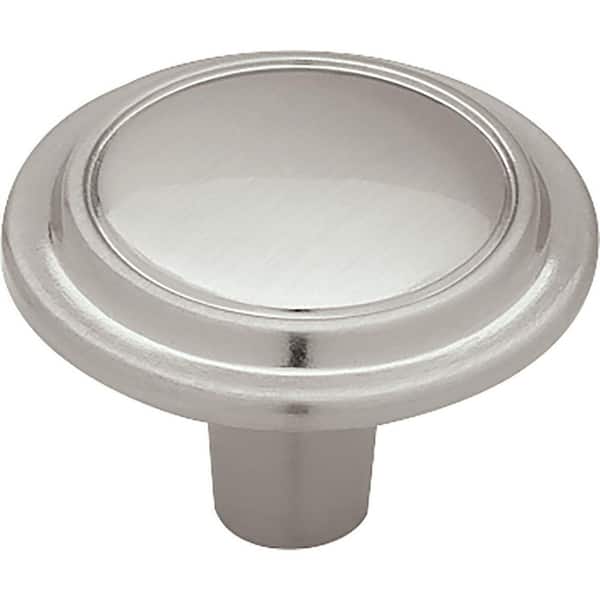 Liberty 1-1/4 in. Satin Nickel Top Ring Round Cabinet Knob