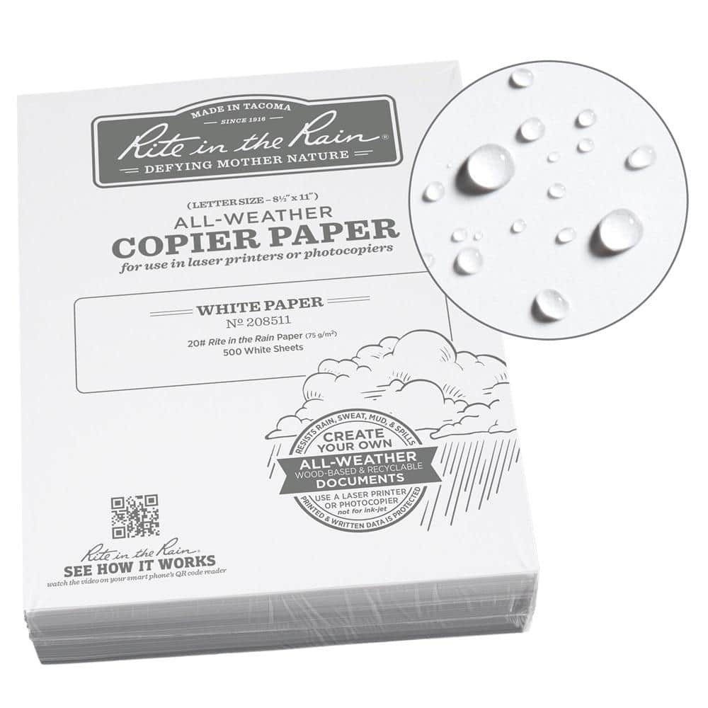 1 Case of White Multi Purpose Paper Size 8.5 inch x 11 inch - 5000 Sheets per Case