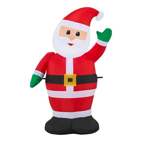 Home Accents Holiday 3.5 ft Santa Holiday Inflatable
