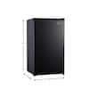 Magic Chef MCAR320BE New 3.2 Cu. ft. Mini Fridge Black with Freezerless  Design, 18 Assembled Width 