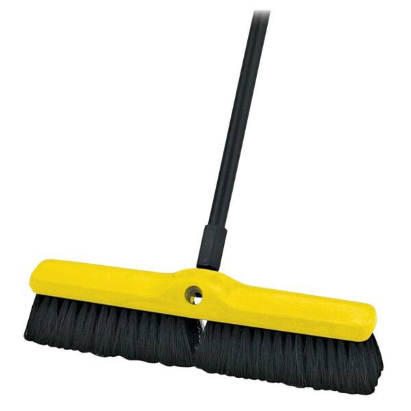 Rubbermaid Commercial Products 3 in. L Black Plastic Foam Block Broom Head