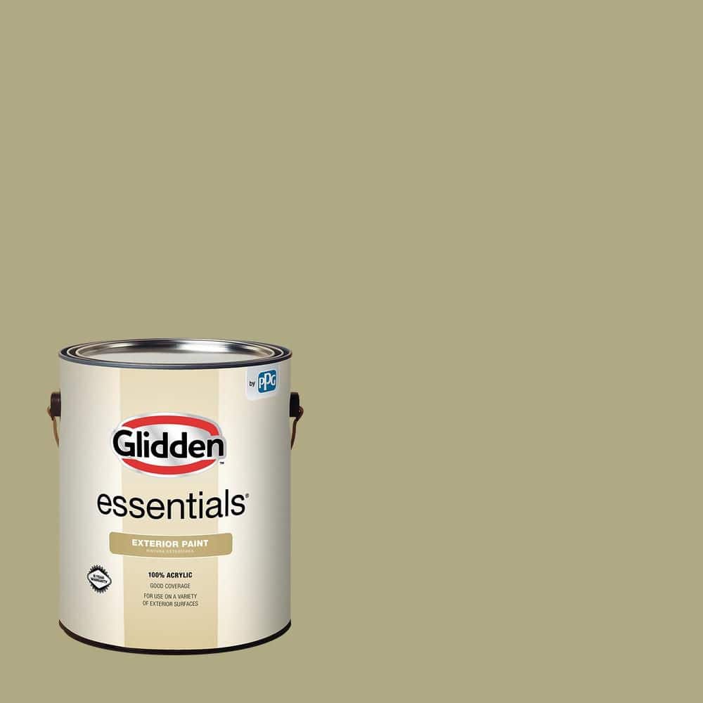 1 gal. PPG1113-4 Green Gray Mist Flat Exterior Paint price history on PriceWatchPro