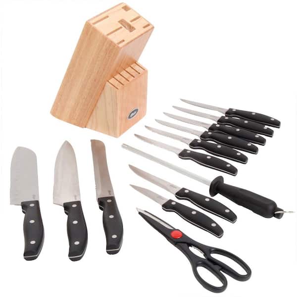Oster Granger 14-Piece Cutlery Set, 14-Piece Knife Block Set - Kroger