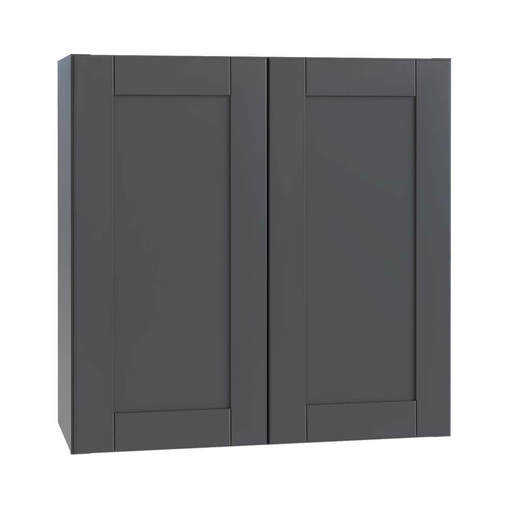 Washington 36 in. W x 12 in. D x 30 in. H Assembled Plywood Wall Kitchen Ca