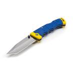 3.5 in. Blade Tanto Point Lock Back Folding Knife with Pocket Clip