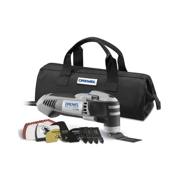 Dremel Multi-Max 5 Amp Variable Speed Corded Oscillating Multi-Tool Kit with 28 Accessories and Storage Bag