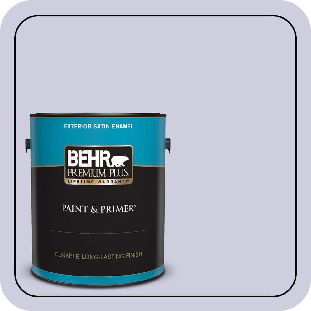 1 gal. #640C-2 Lavender Sparkle Satin Enamel Exterior Paint & Primer price history on PriceWatchPro